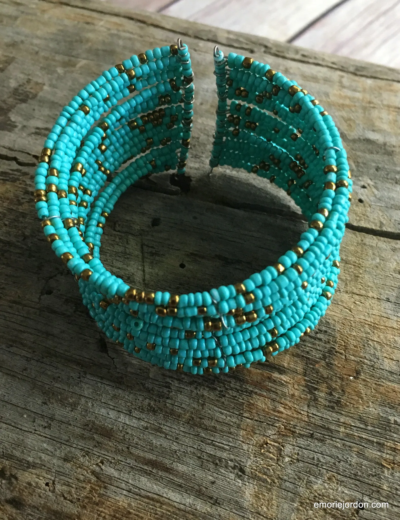 16-Layer Beaded Cuff