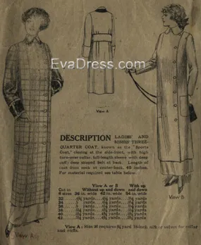 1912 Coat C10-7352