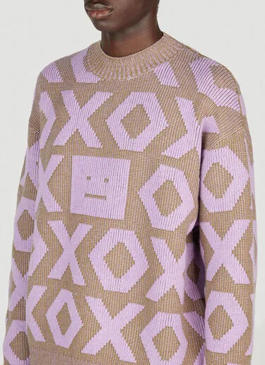 Acne Studios  |Crew Neck Wool Street Style Long Sleeves Cotton Logo