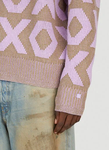 Acne Studios  |Crew Neck Wool Street Style Long Sleeves Cotton Logo