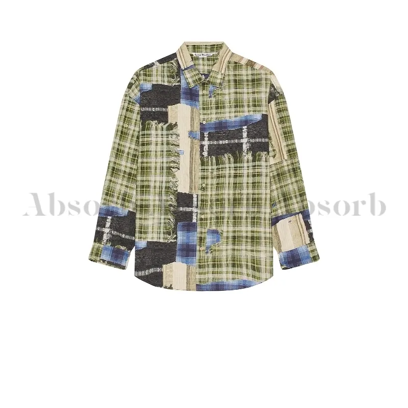 Acne Studios  |Street Style Long Sleeves Cotton Designers Shirts