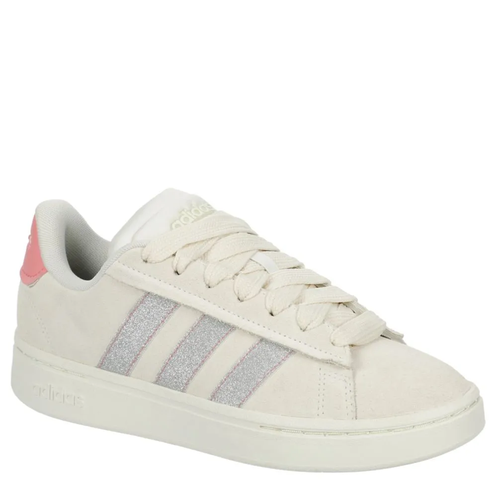 ADIDAS  WOMENS GRAND COURT ALPHA 00'S SNEAKER