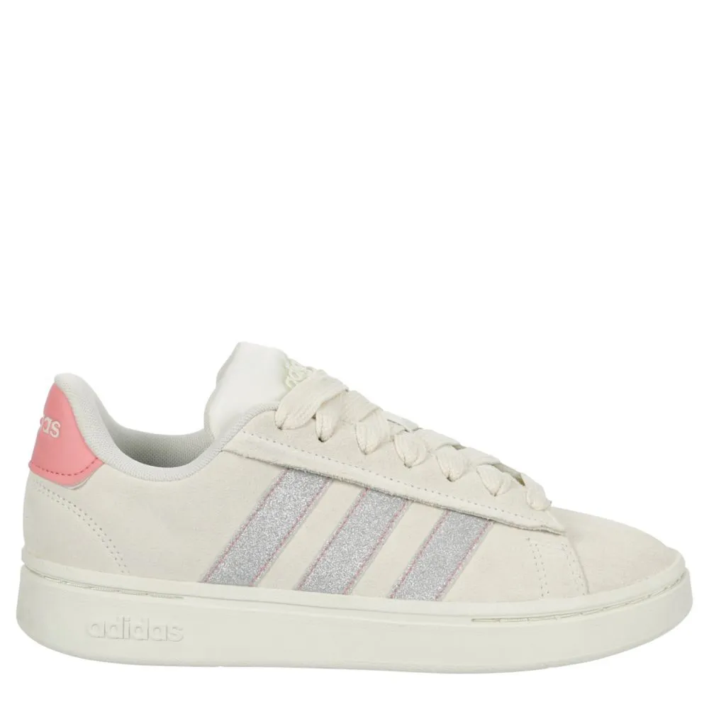 ADIDAS  WOMENS GRAND COURT ALPHA 00'S SNEAKER