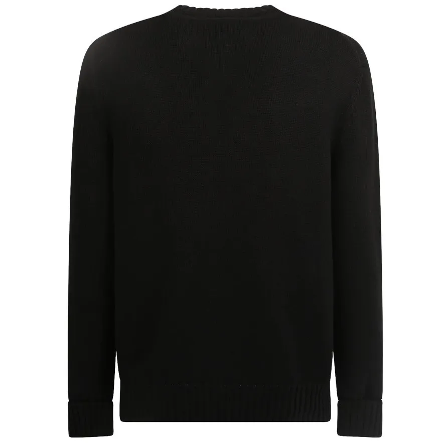 alexander mcqueen  |Unisex Street Style Long Sleeves Plain Cotton Logo Sweaters