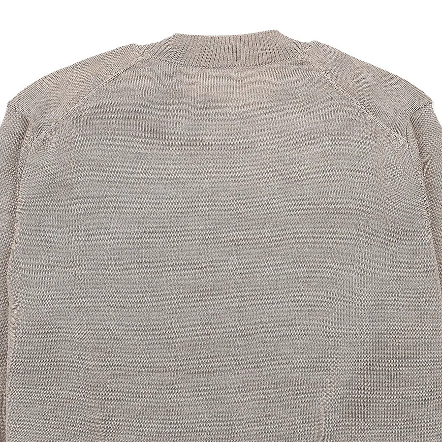 AMI PARIS  |Heart Wool Long Sleeves Plain Oversized Logo Designers