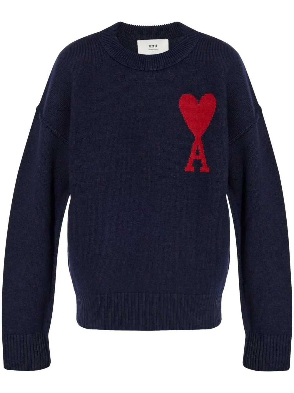 Ami Paris Sweaters Blue