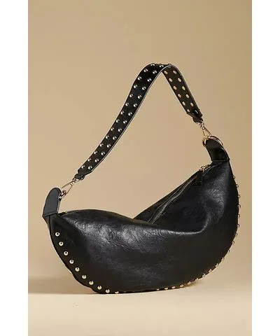 Anthropologie Peppa Studded Convertible Sling Bag