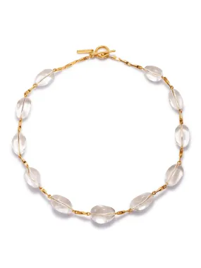 Arctic Gold Bar-Link Necklace