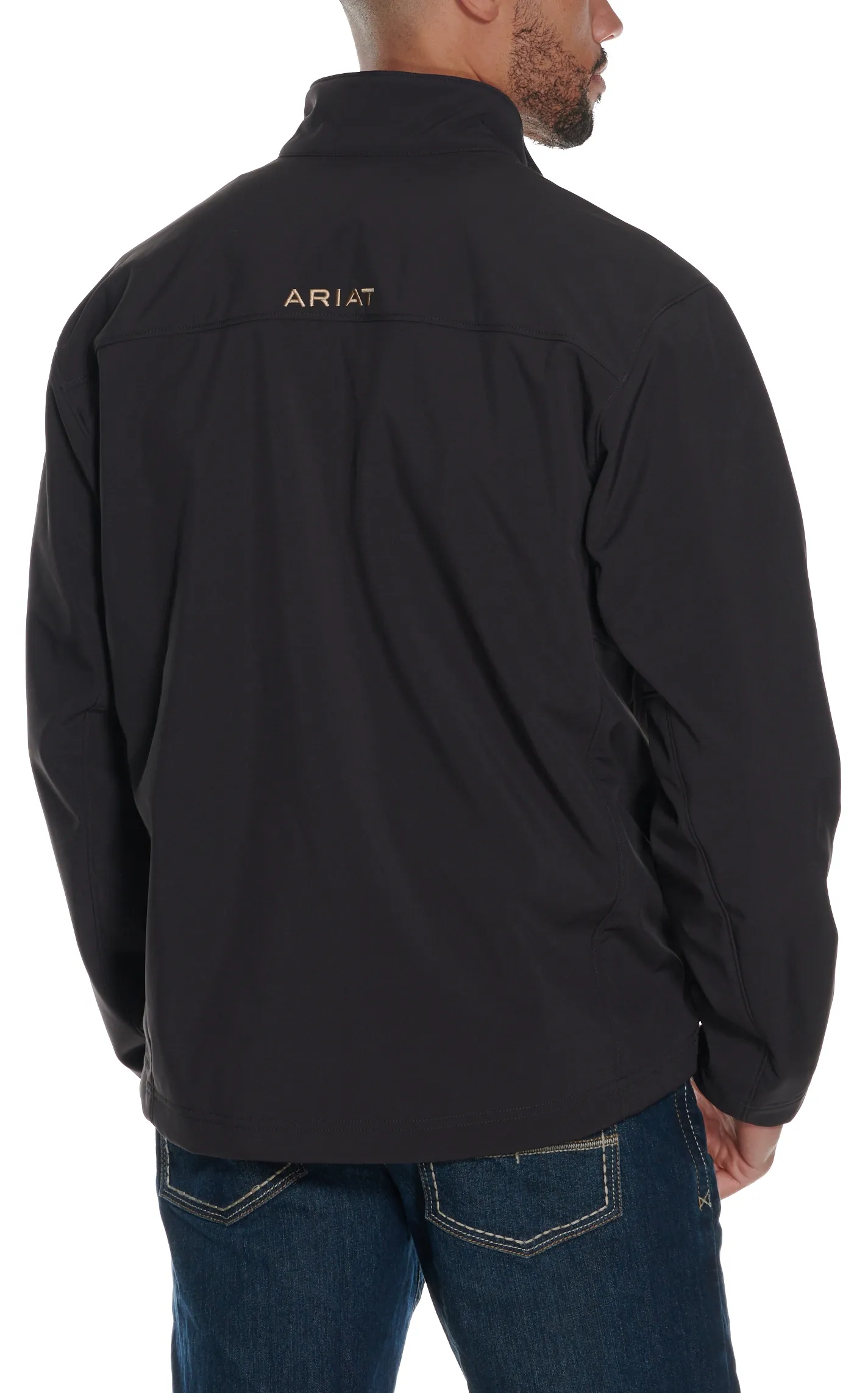 Ariat Men's Vernon 2.0 Coffee Bean Softshell Jacket - Extended Size