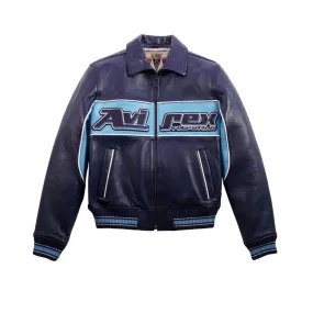 Avirex Mens Nitro-Run Jacket AVF201O01-414 Indigo