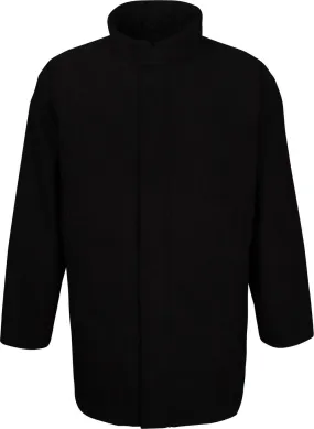 Basic Suede Effect Jacket - Black