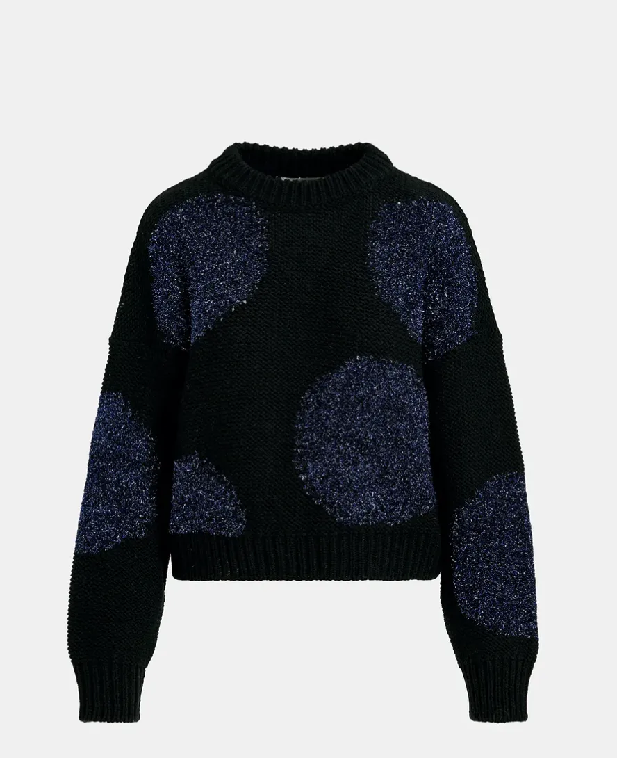 Black and Blue Sweater