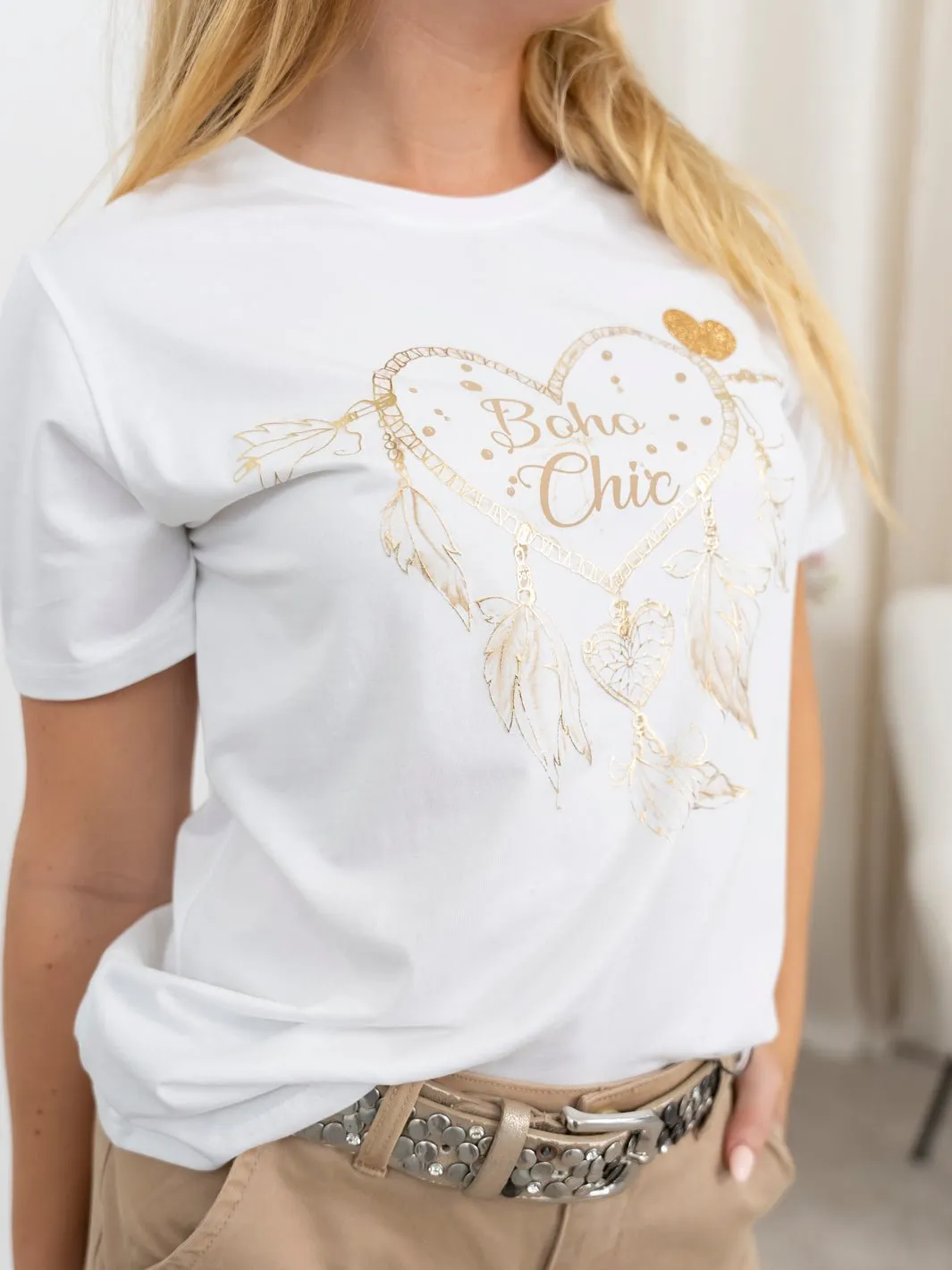 Boho Chic t-shirt white