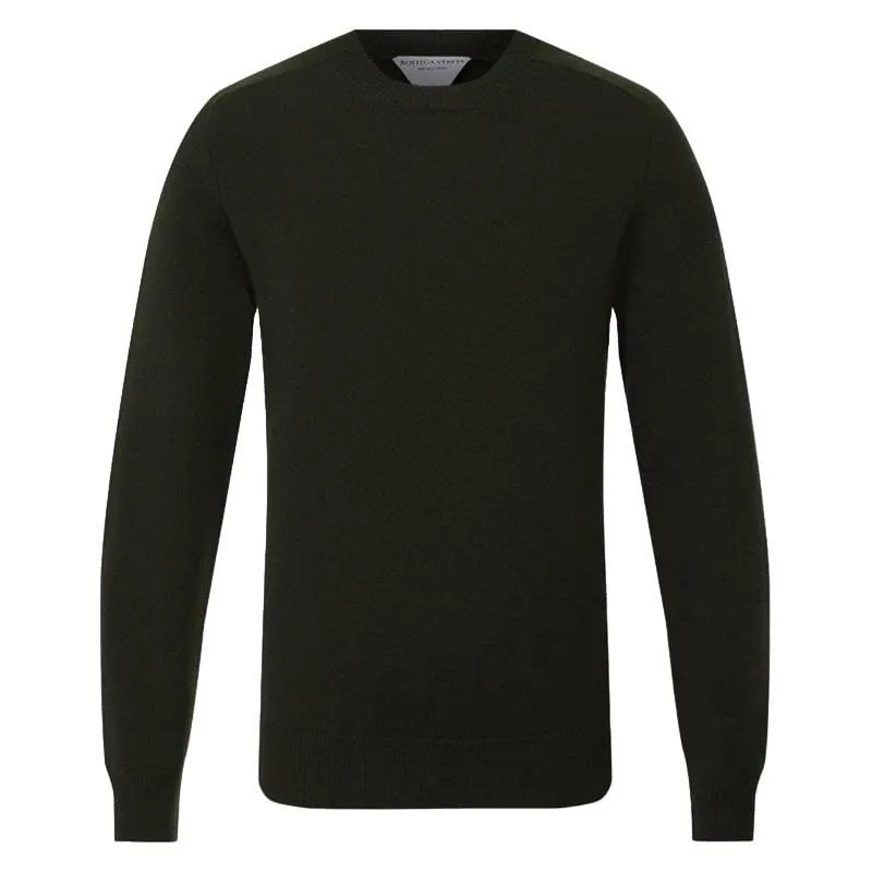 BOTTEGA VENETA  |Crew Neck Wool Street Style Long Sleeves Logo Sweaters