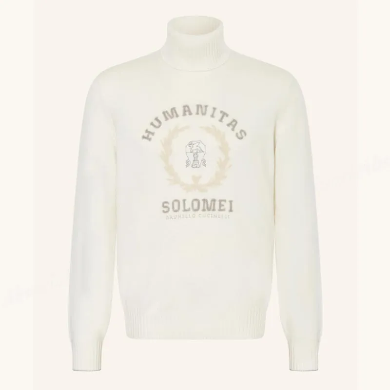 BRUNELLO CUCINELLI  |Cashmere Street Style Long Sleeves Logo Sweaters