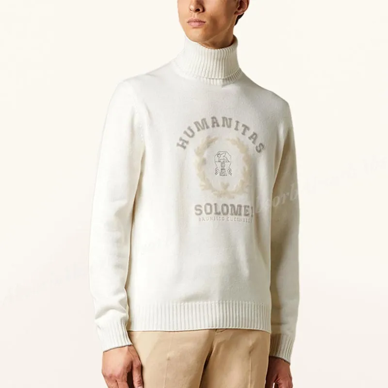 BRUNELLO CUCINELLI  |Cashmere Street Style Long Sleeves Logo Sweaters