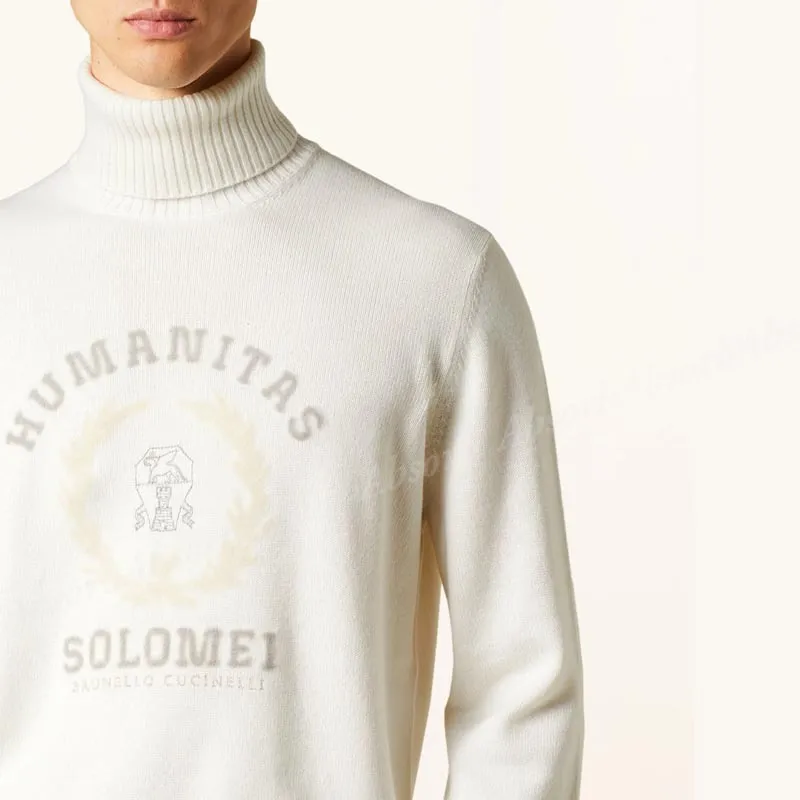 BRUNELLO CUCINELLI  |Cashmere Street Style Long Sleeves Logo Sweaters