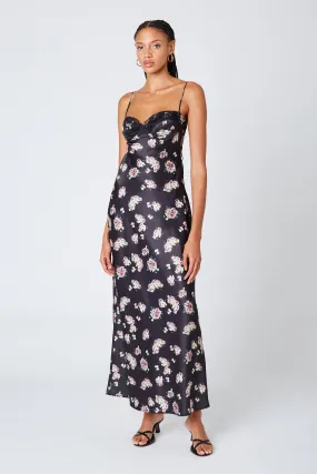 Bustier Maxi Slip Dress