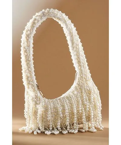 By Anthropologie Weddings Lucy Fringe Bag