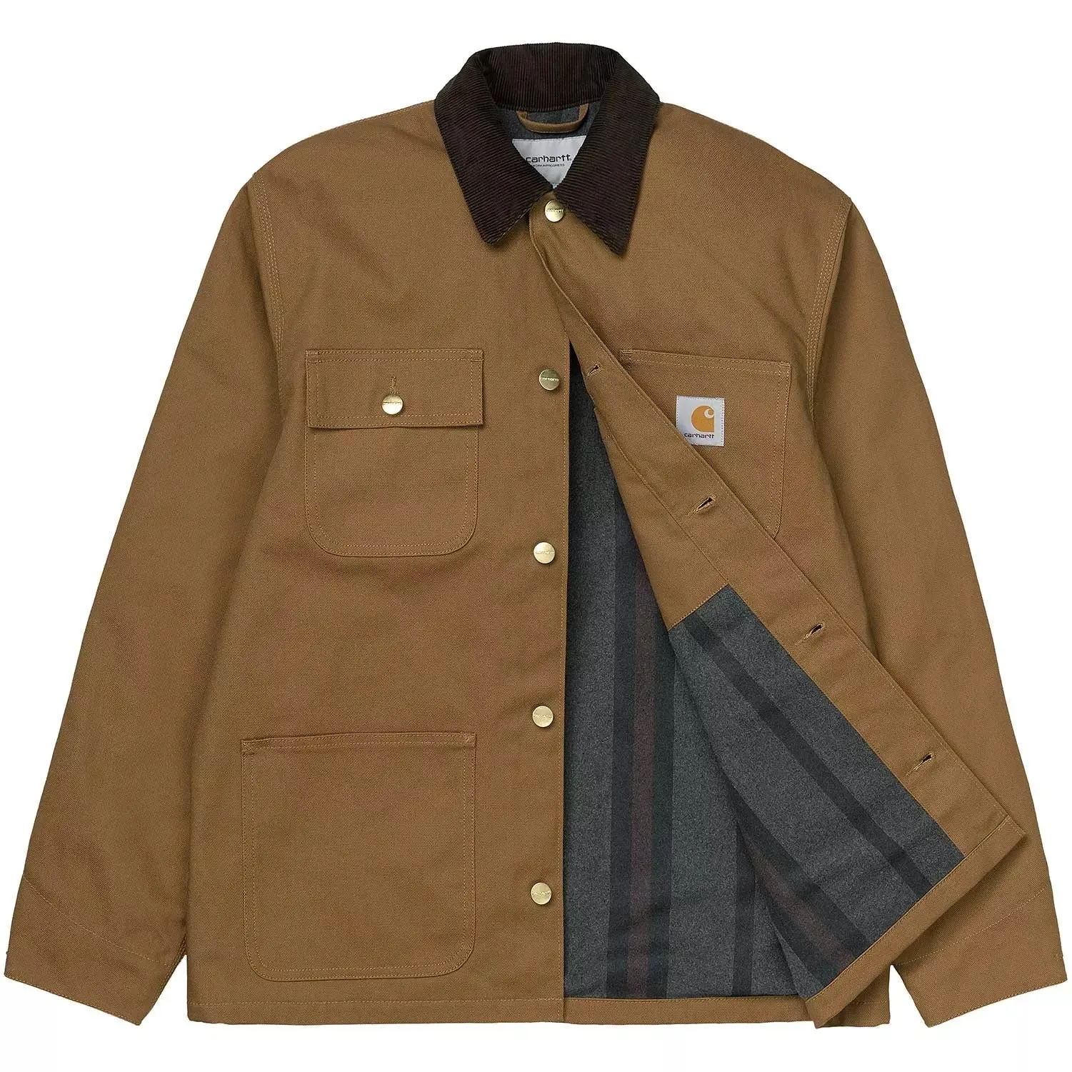 Carhartt WIP Michigan Coat Hamilton Brown / Tobacco Rigid