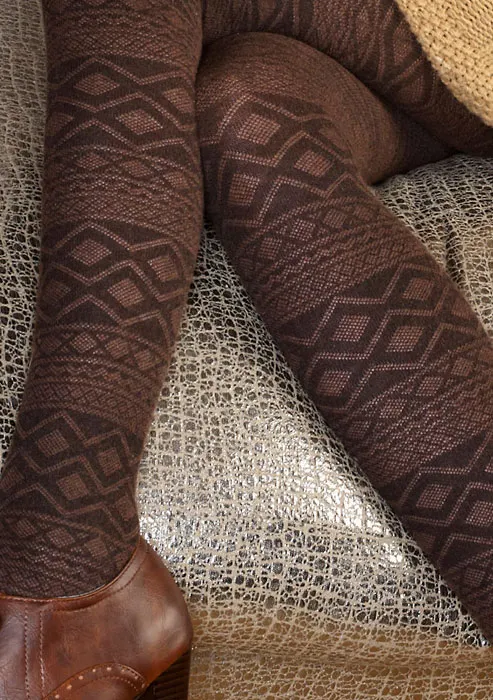 Charnos Fairisle Cotton Tights ()