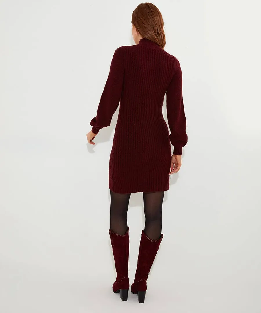 Cosy Cable Jumper Dress