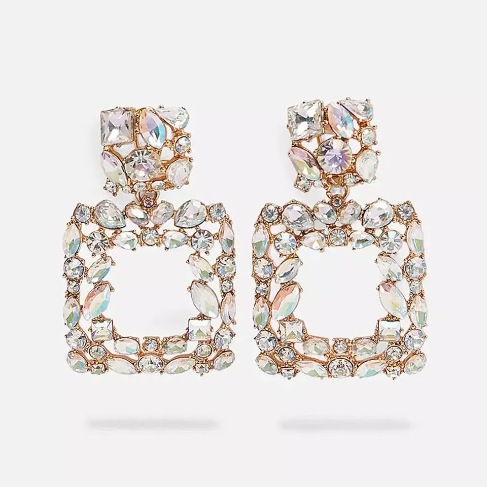 Crysta Brilliance Statement Earrings