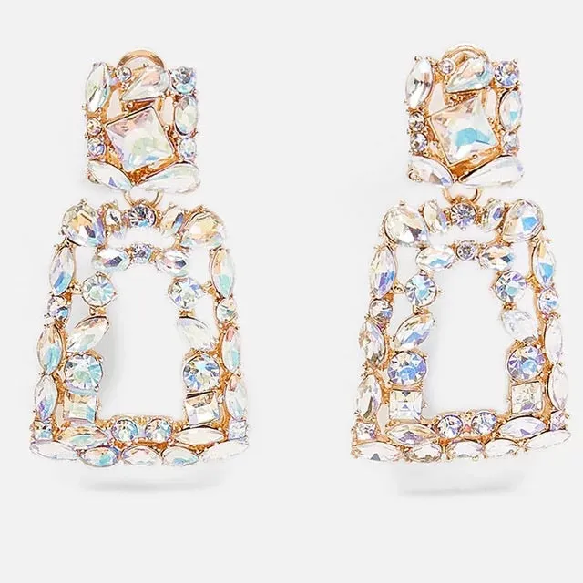 Crysta Brilliance Statement Earrings