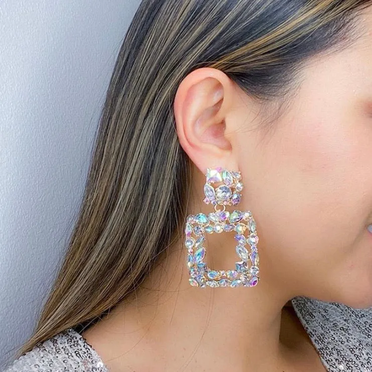 Crysta Brilliance Statement Earrings