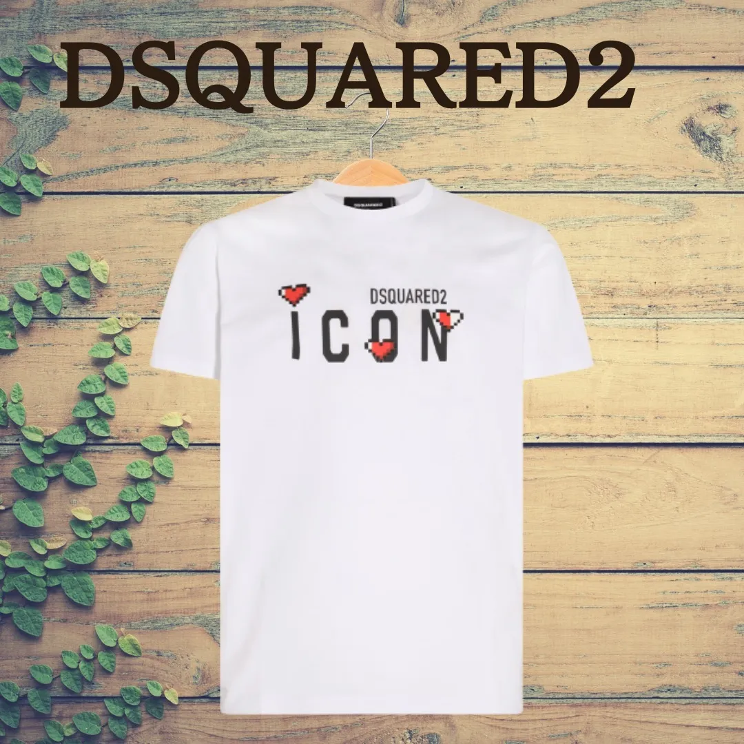 D SQUARED2  |Short Sleeves Logo Luxury T-Shirts