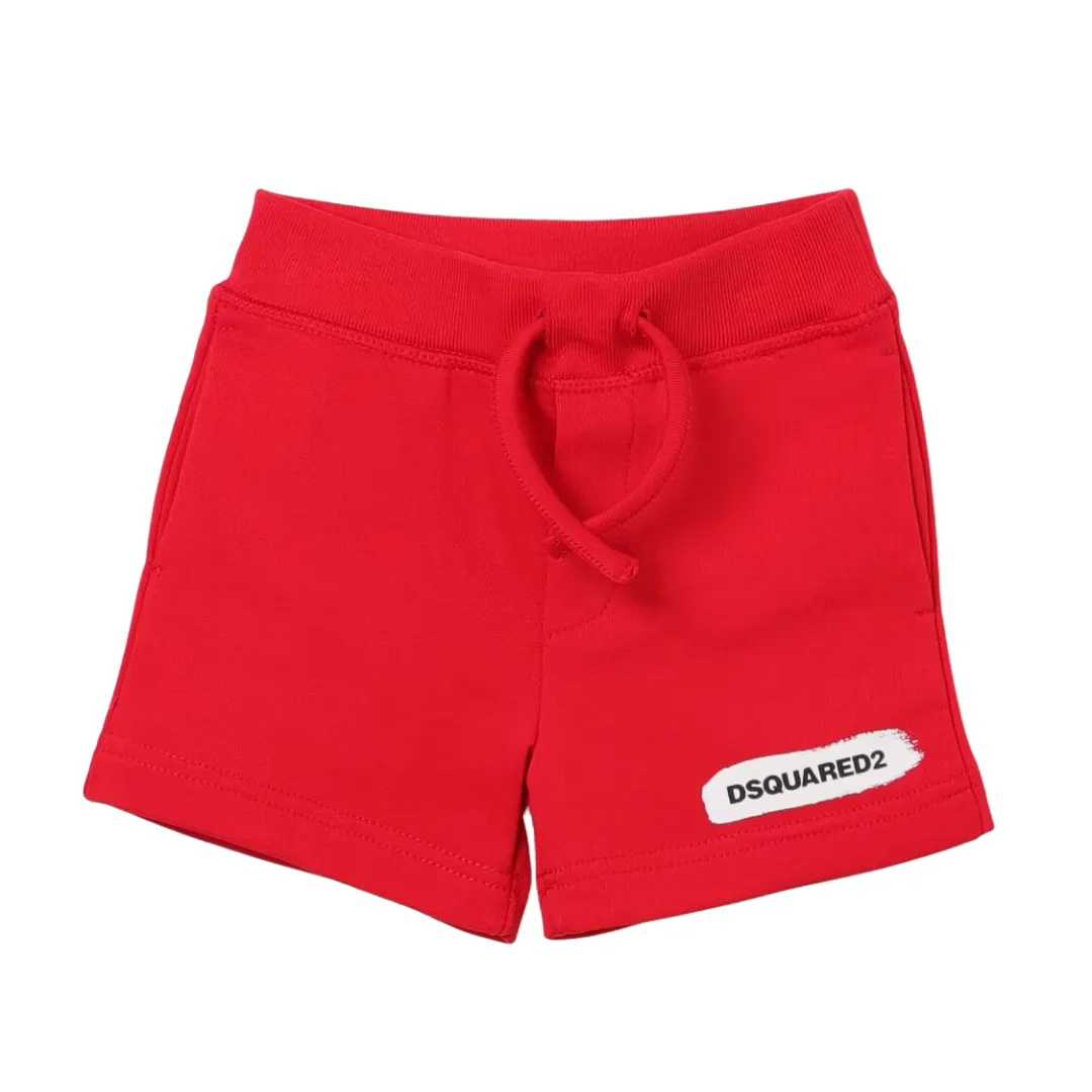 Dsquared Shorts Logo Red