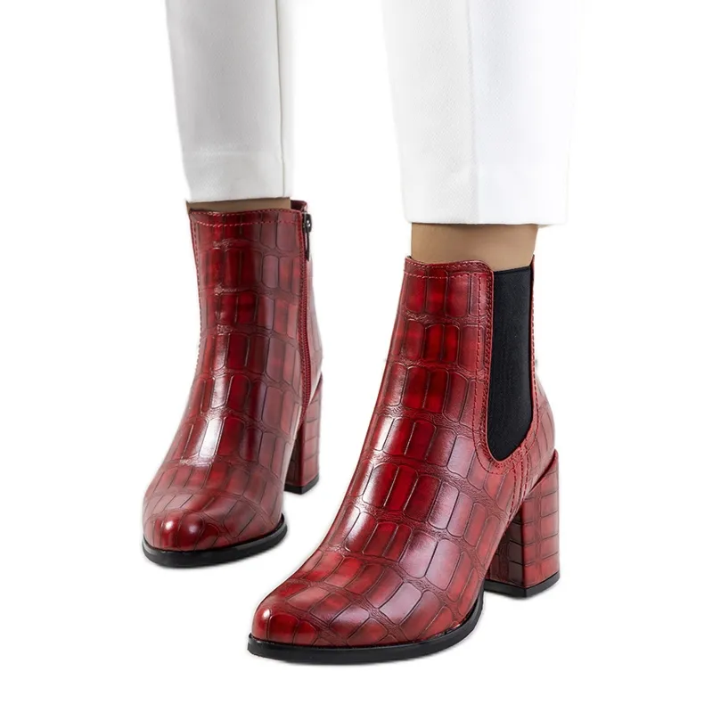 Easthaven red boots