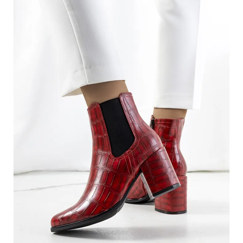 Easthaven red boots