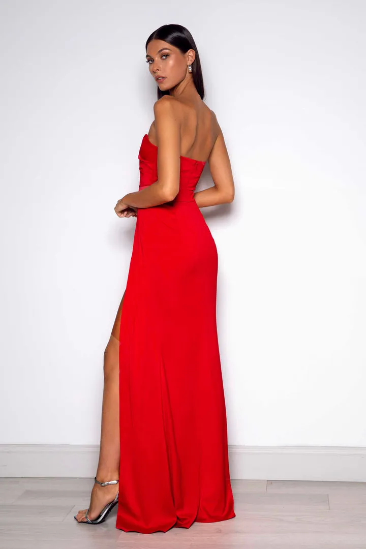 Elias Dress - Red