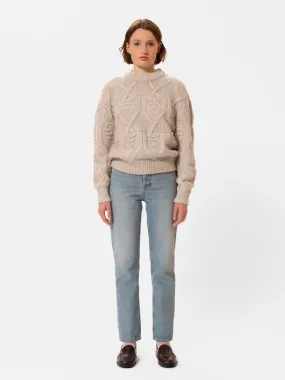 Elsa Cable Knit Oat