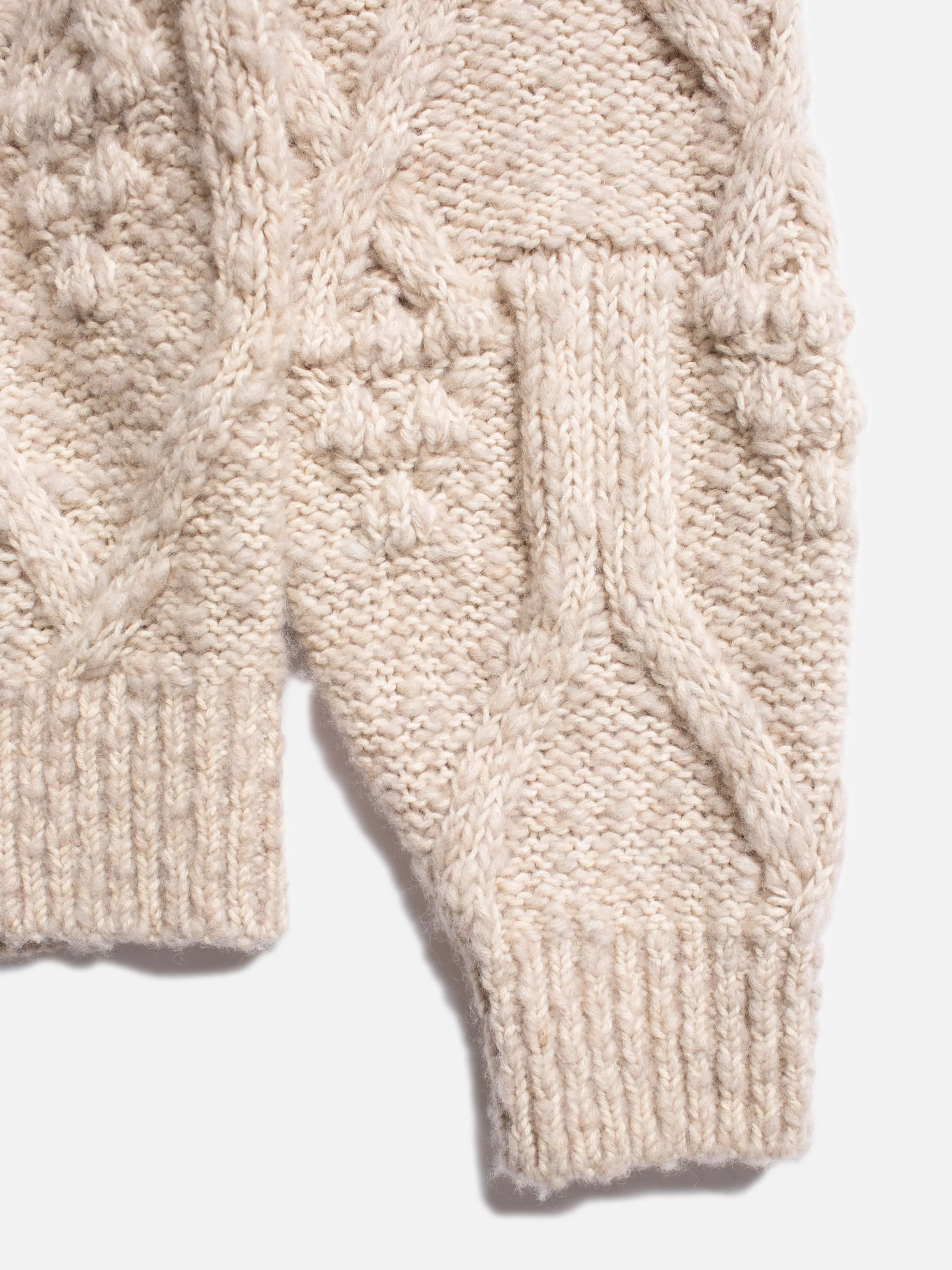 Elsa Cable Knit Oat