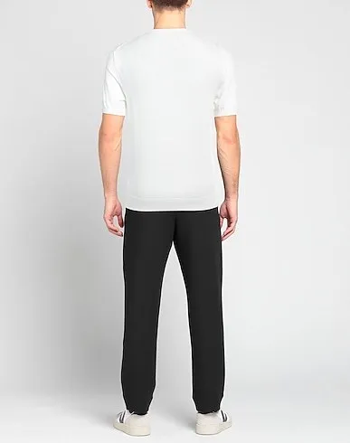 Ermenegildo Zegna  |Crew Neck Plain Cotton Short Sleeves Oversized Luxury