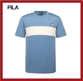 FILA  |Unisex Street Style Logo T-Shirts