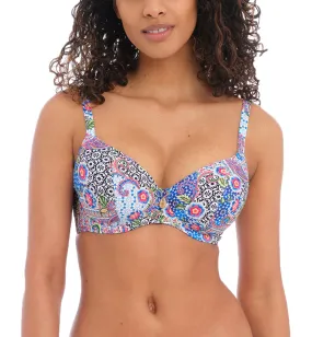 Freya Boho Breeze Underwire Plunge Bikini Top (202302) - Multi