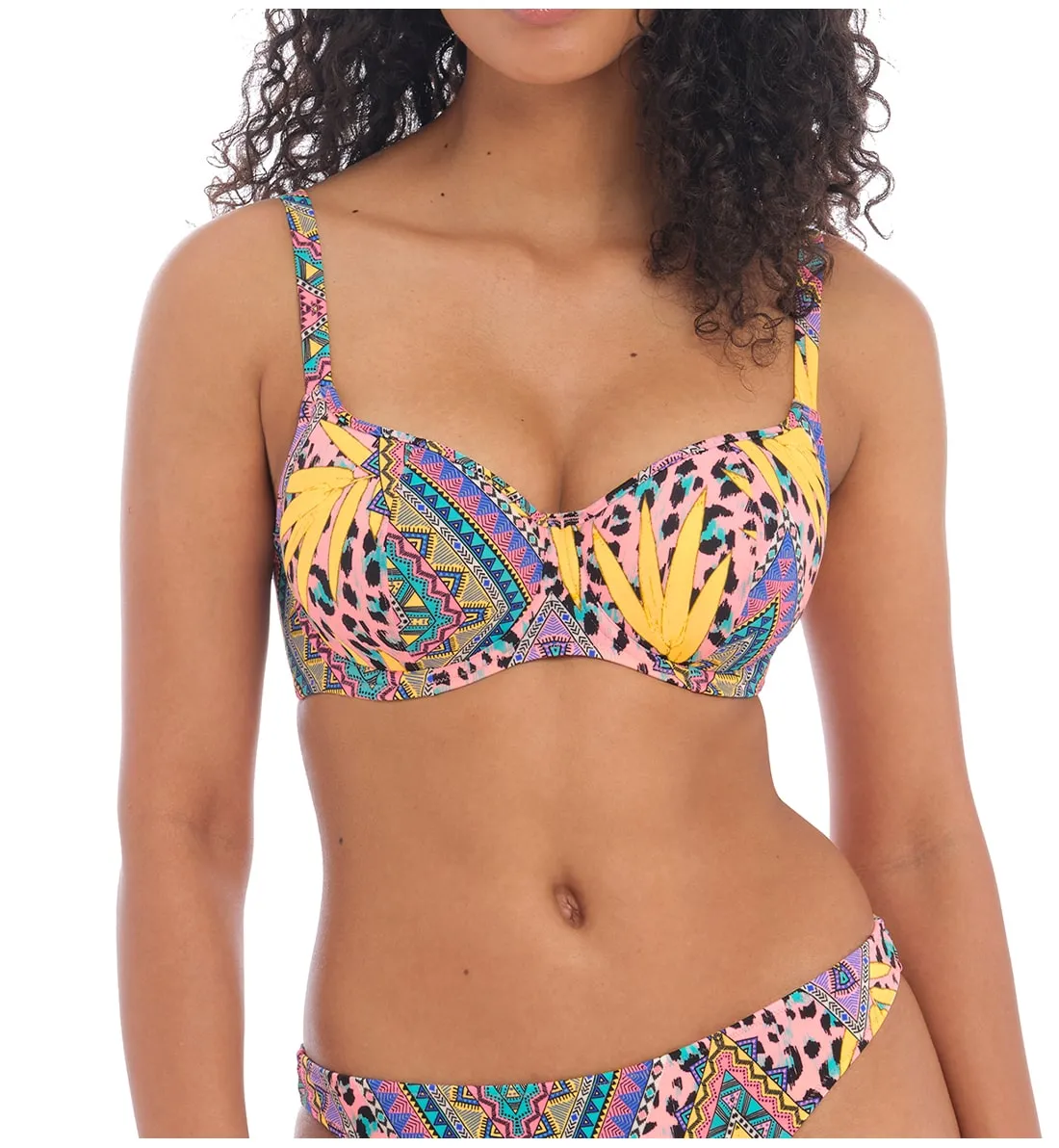 Freya Cala Fiesta Sweetheart Padded Underwire Bikini Top (200903) - Multi