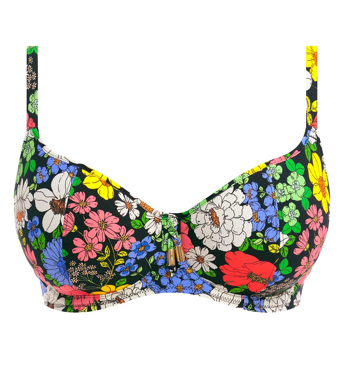 Freya Floral Haze Sweetheart Padded Underwire Bikini Top (202803) - Multi