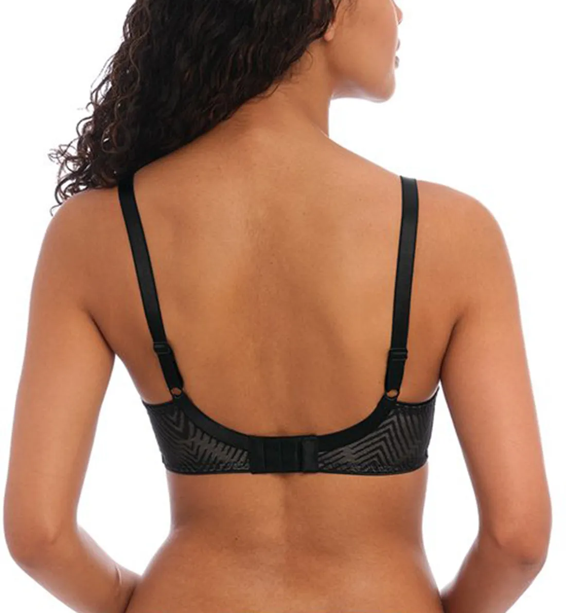 Freya Tailored High Apex Plunge Underwire Bra (401121) - Black