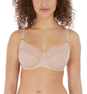 Freya Viva Side Support Underwire Bra (5641) - Lace Natural Beige