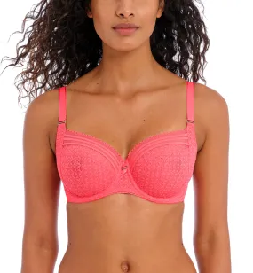 Freya Viva Side Support Underwire Bra (5641) - Sunkissed Coral