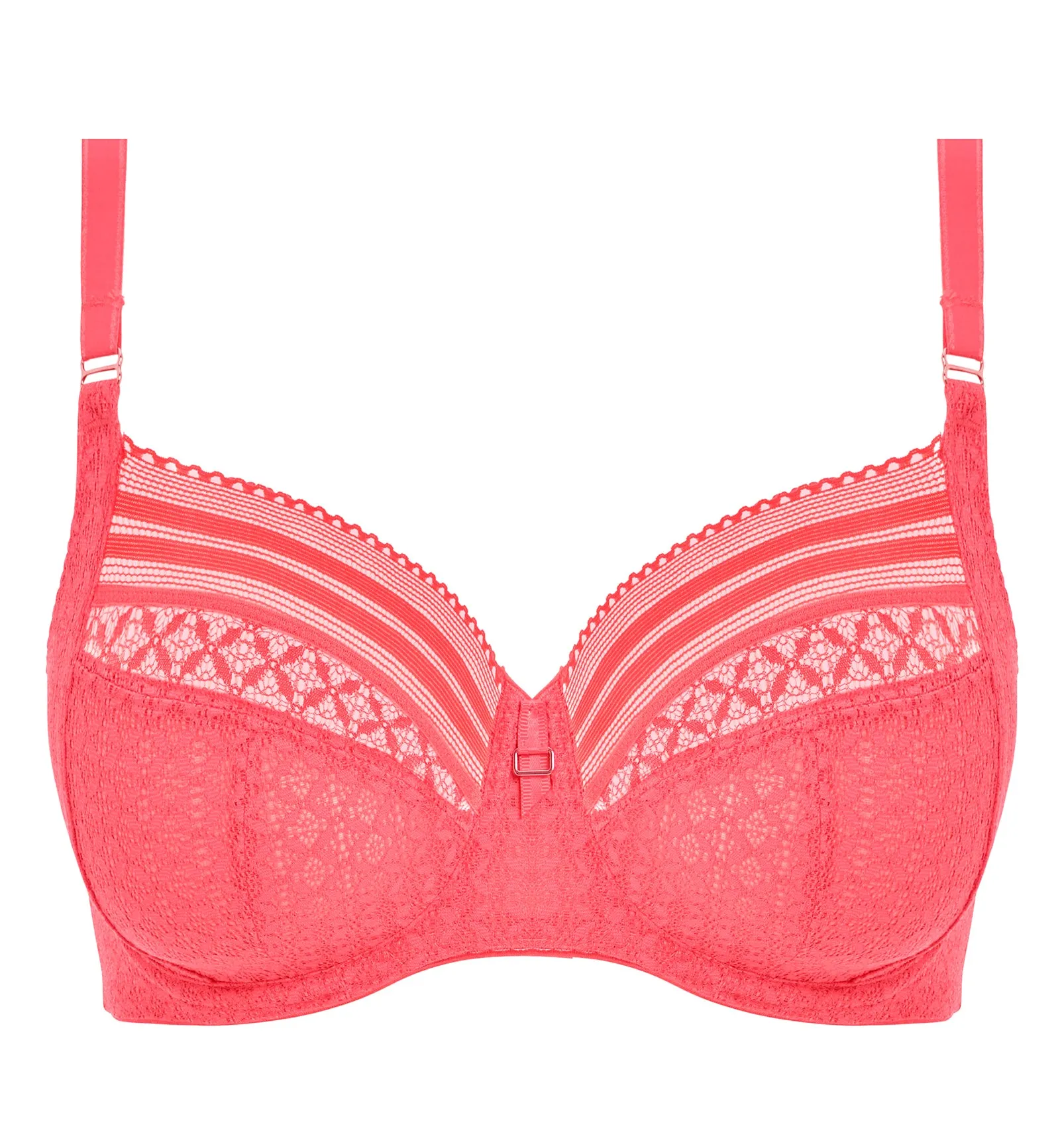 Freya Viva Side Support Underwire Bra (5641) - Sunkissed Coral