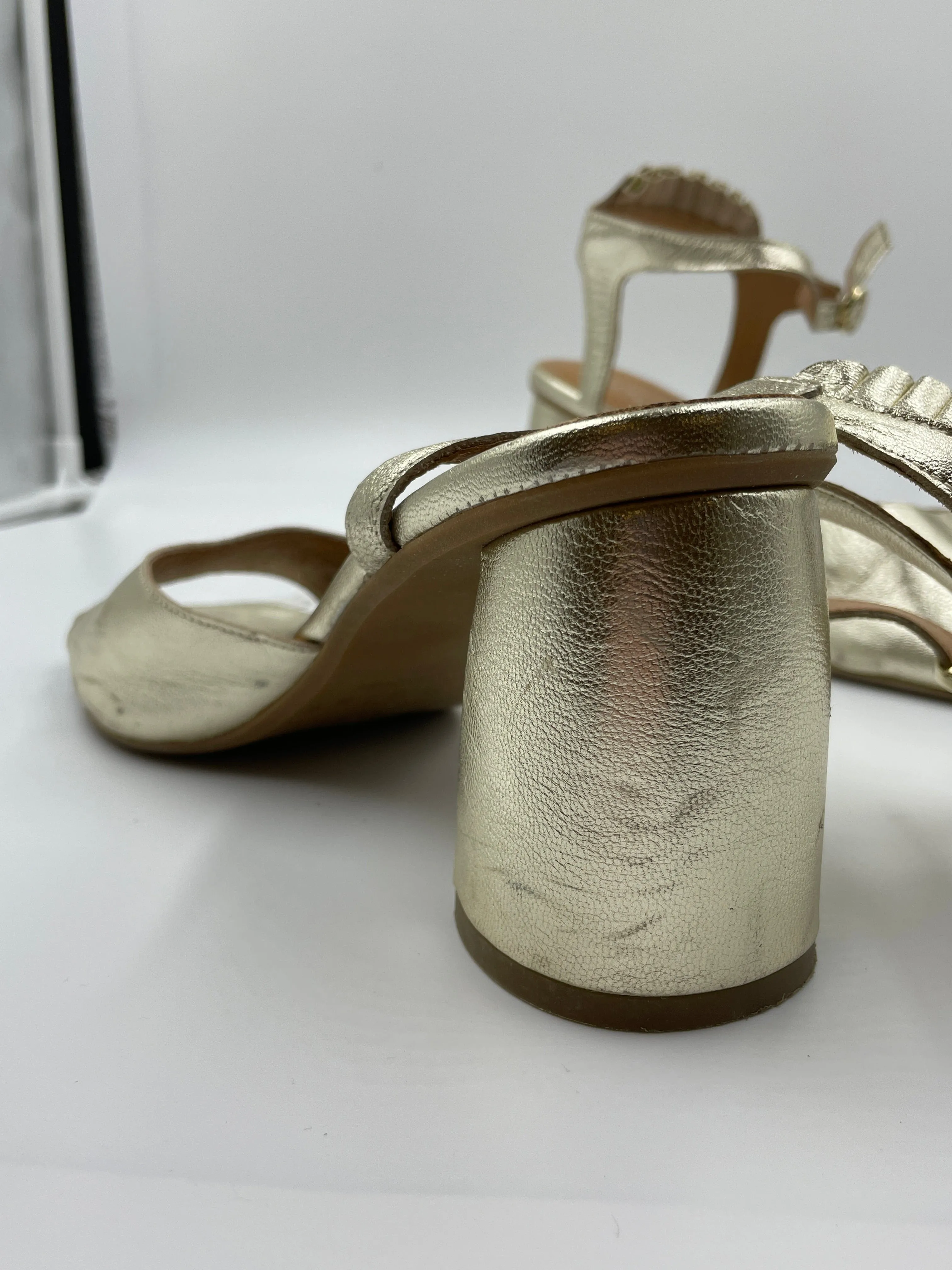 Imperfect Zamora Gold Heel