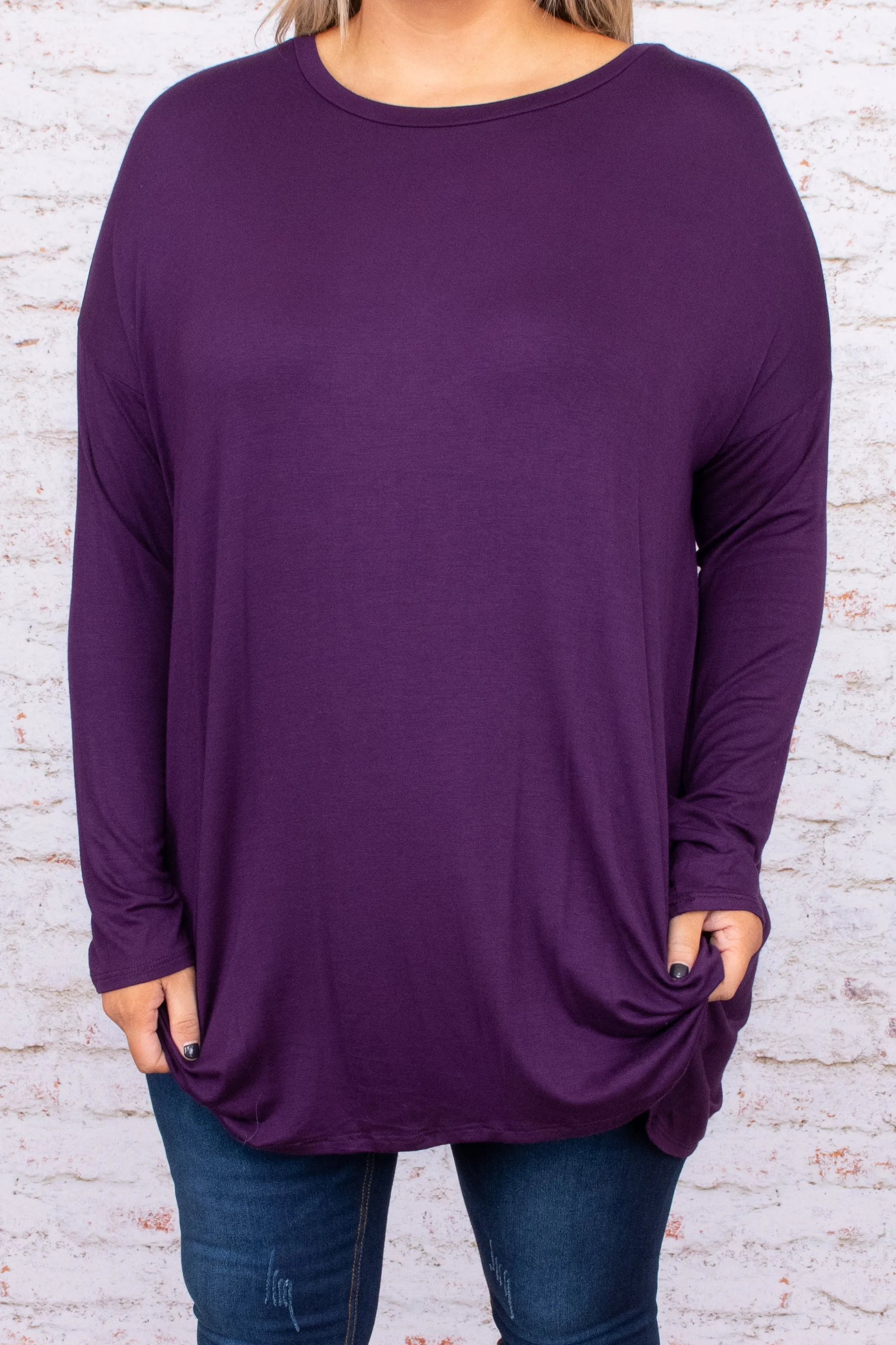 Introducing Me Top, Eggplant