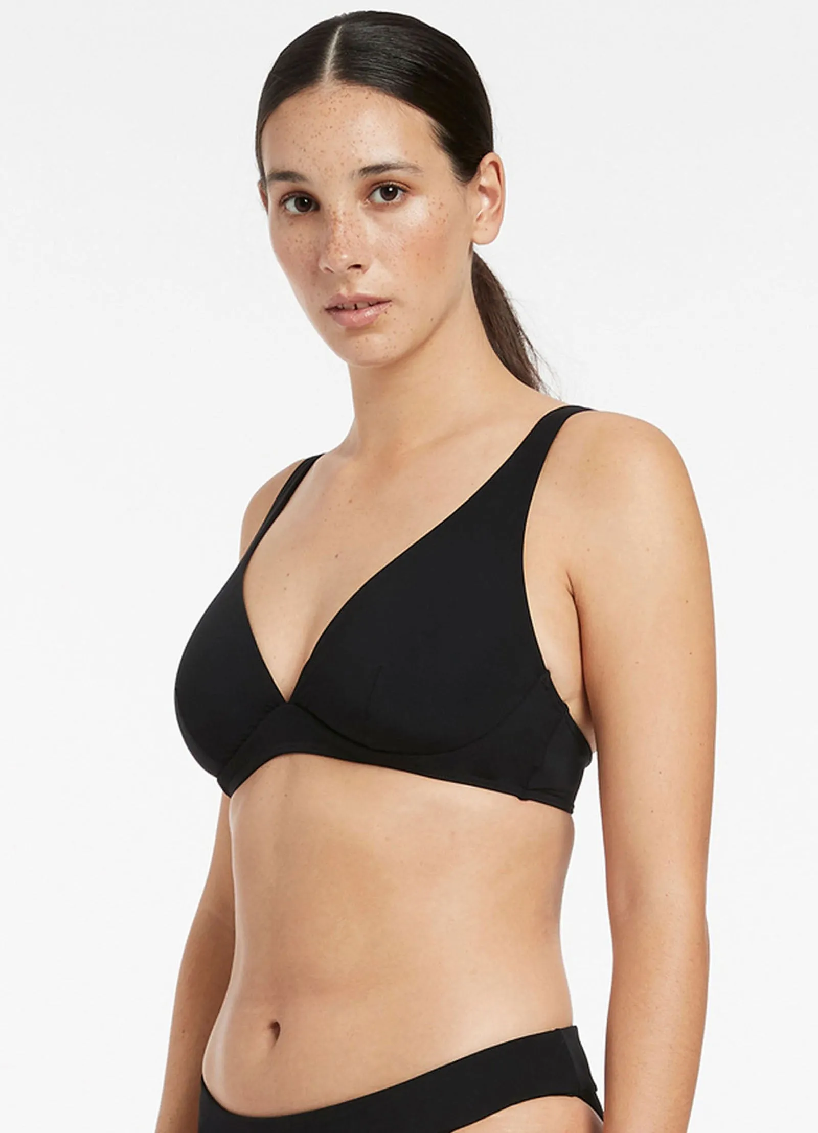 JETSET D/DD Underwire Bikini Top - Black