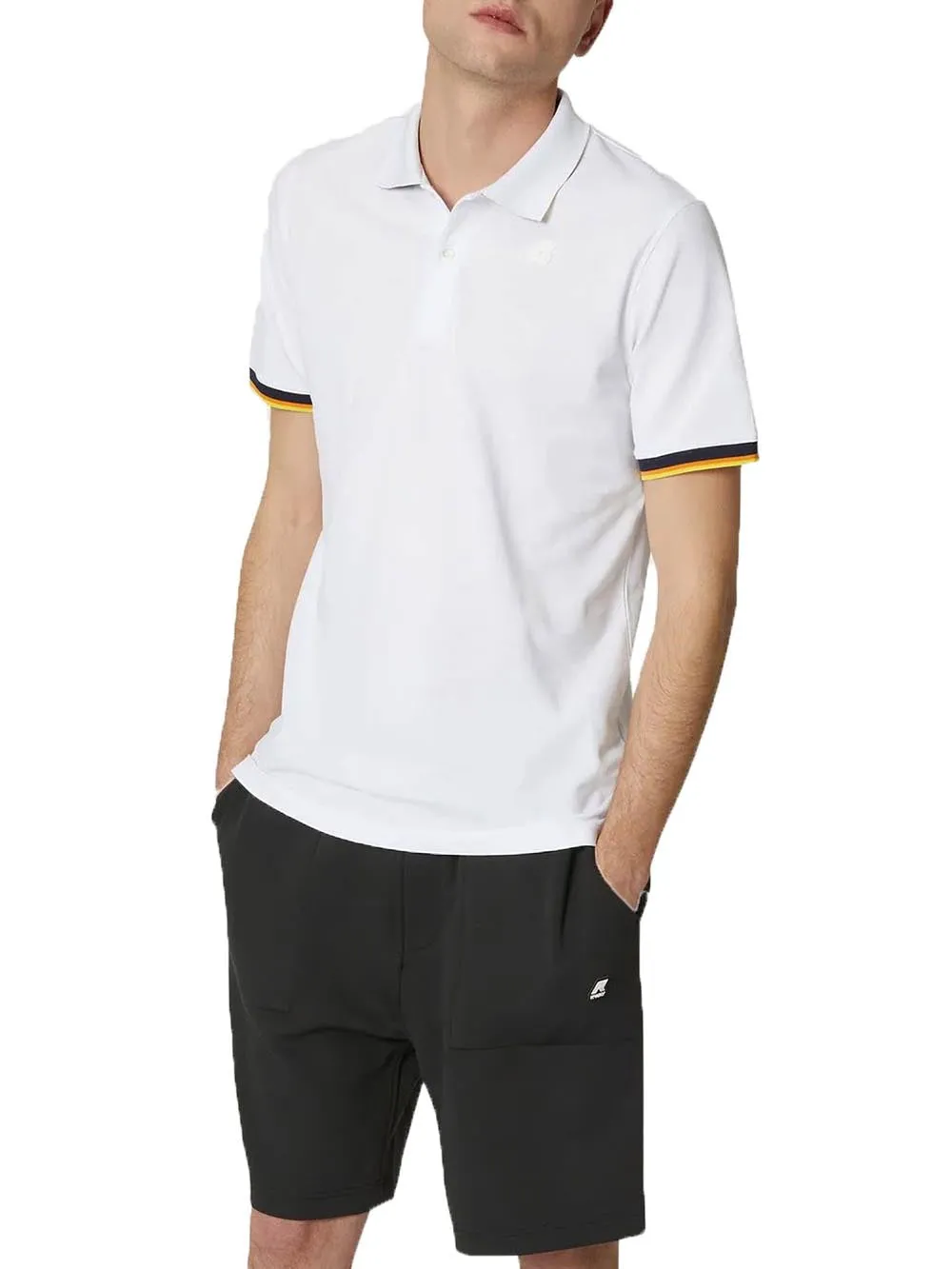 K-Way Polo Uomo Bianco