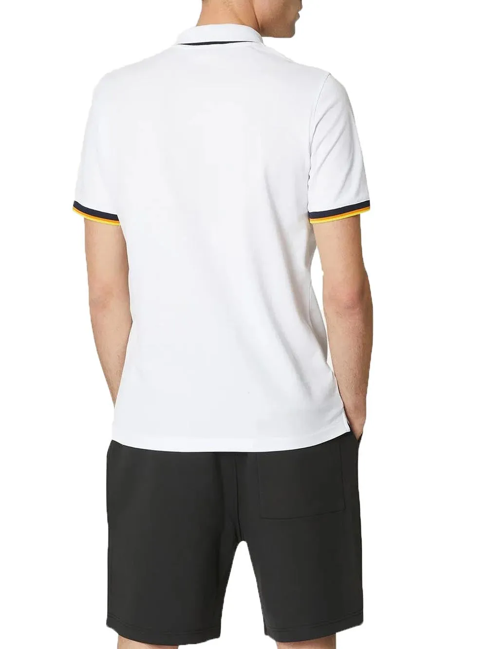 K-Way Polo Uomo Bianco